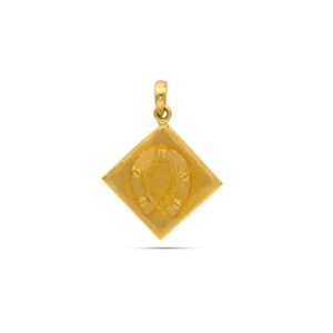 22kt Gold Lucky Horse Shoe Pendant